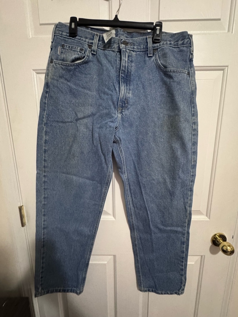 Classic Men's Blue Denim Jeans